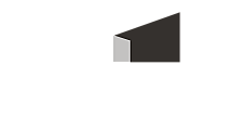 Sleek black and white logo for Meridian Place Apartments, showcasing modern design.