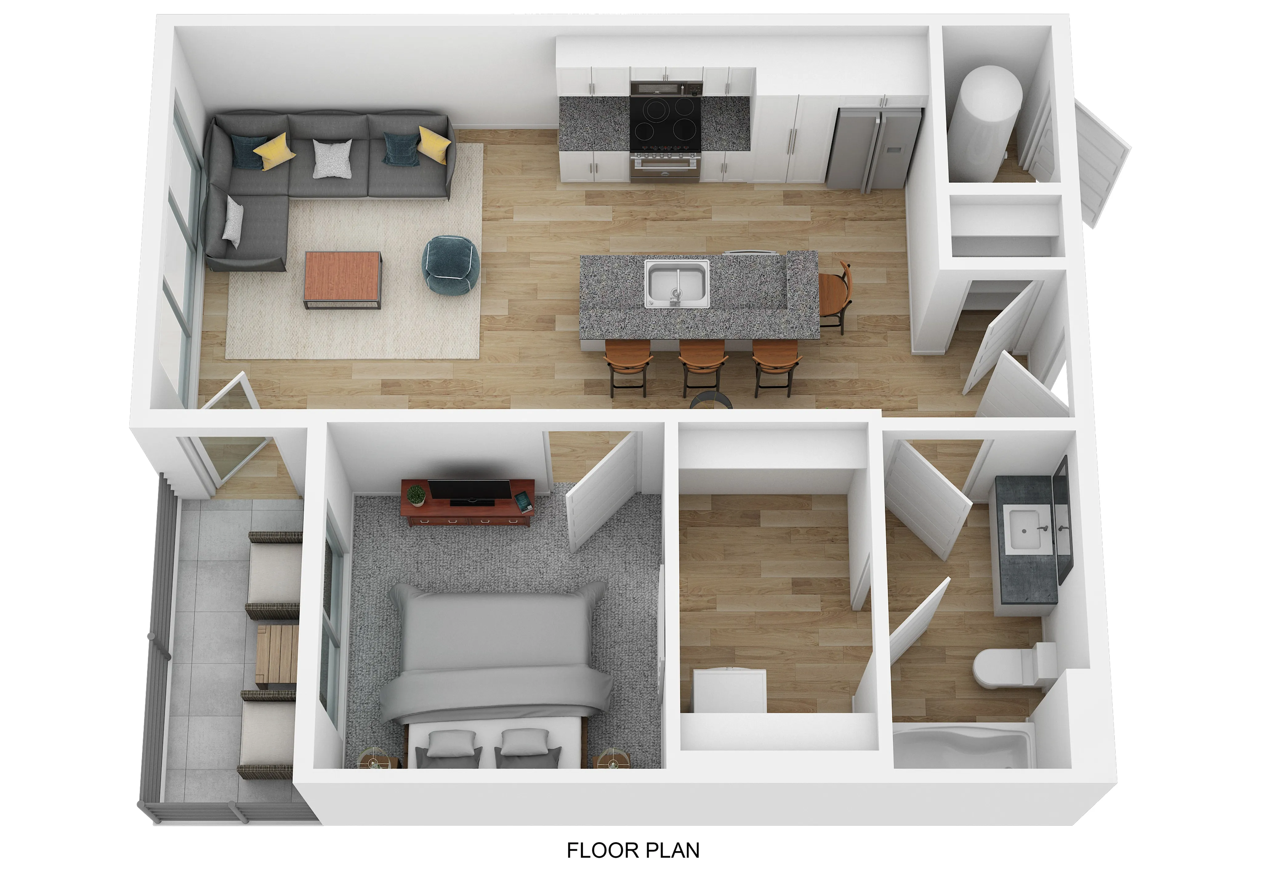 1 Bed/1 Bath