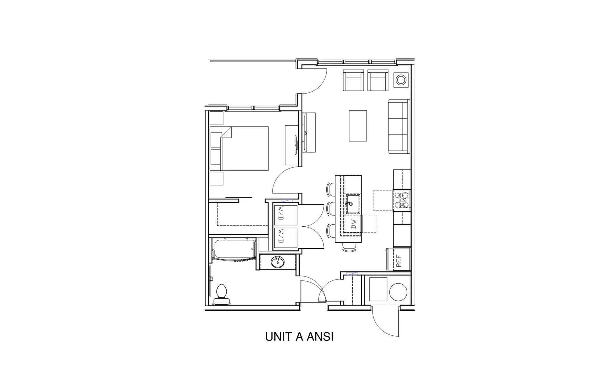 1 Bed/1 Bath - Handicap