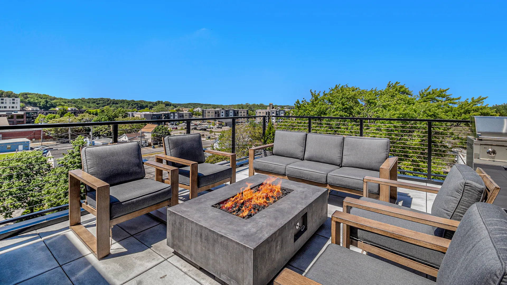 The Tribune Lofts - Rooftop Deck