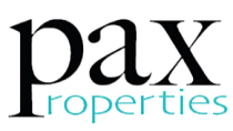 Pax Properties logo, a trusted name in diversified real estate investment and development.