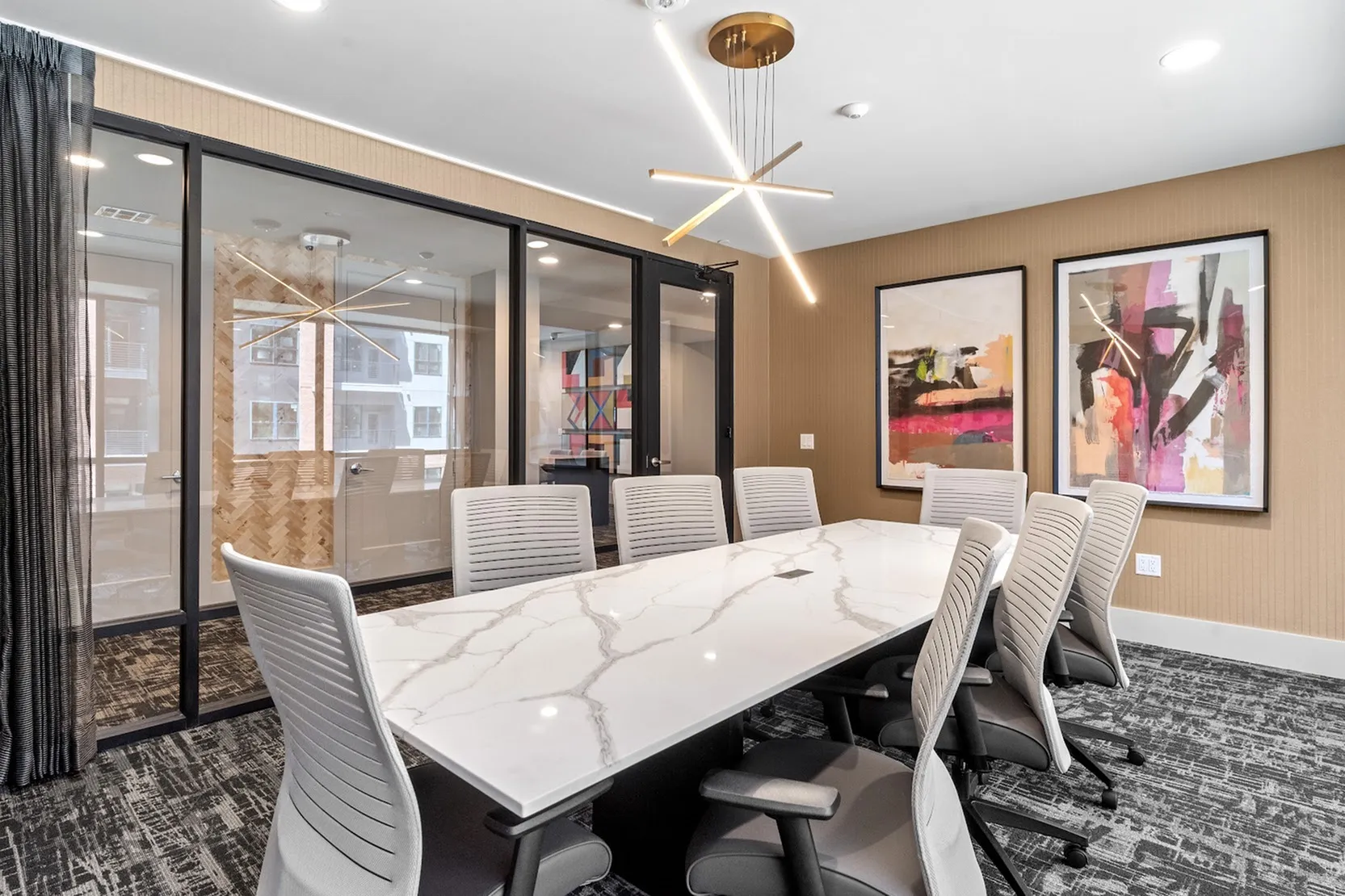 Conference Room | Apartment in Plano, TX | The Emory