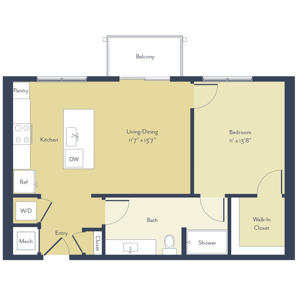 Greyhound 1 Bed Apartment Stillhouse Vinings