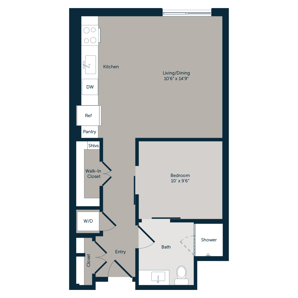 Santa Fe ALT 1x1 floor plan