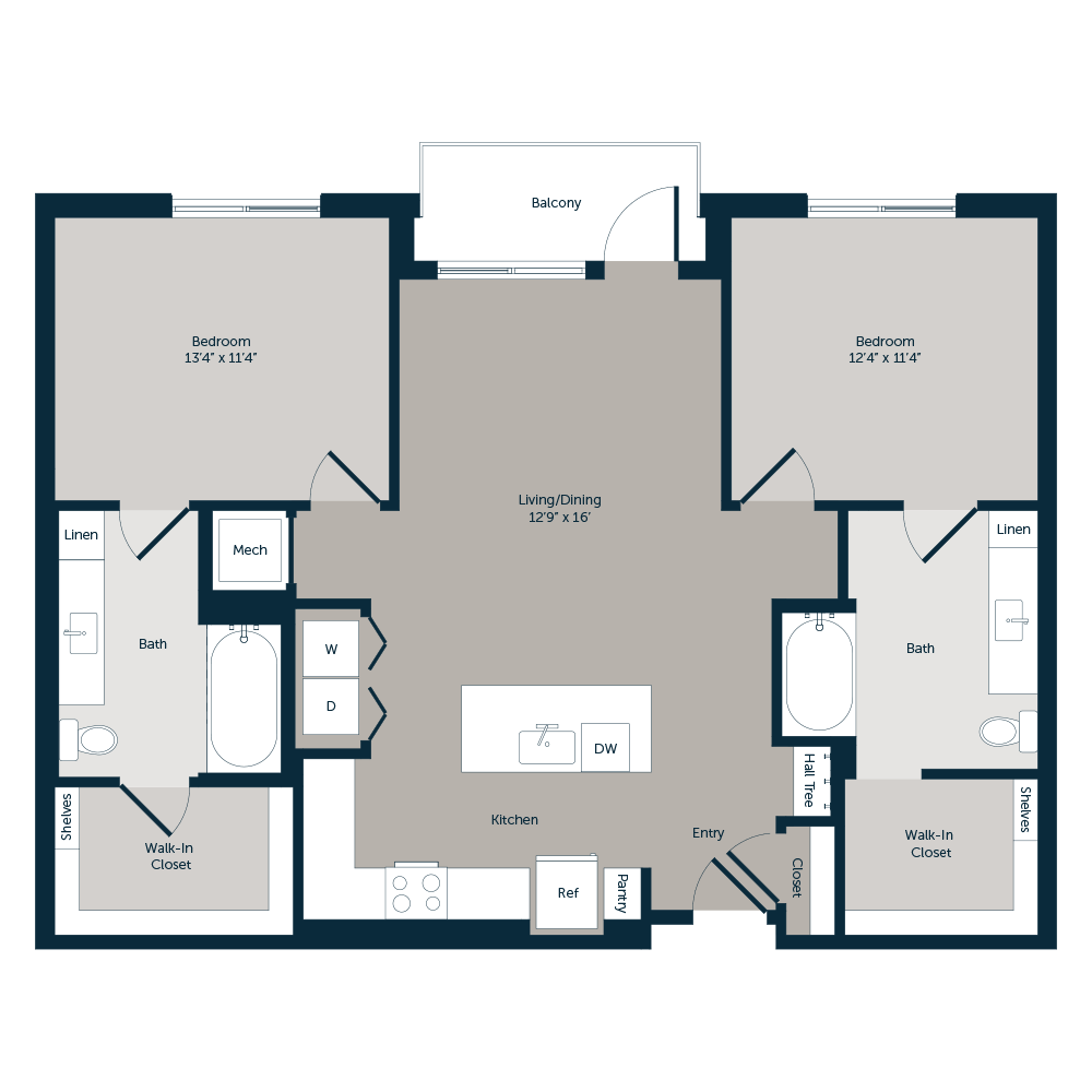 Overland ACC 2x2 floor plan