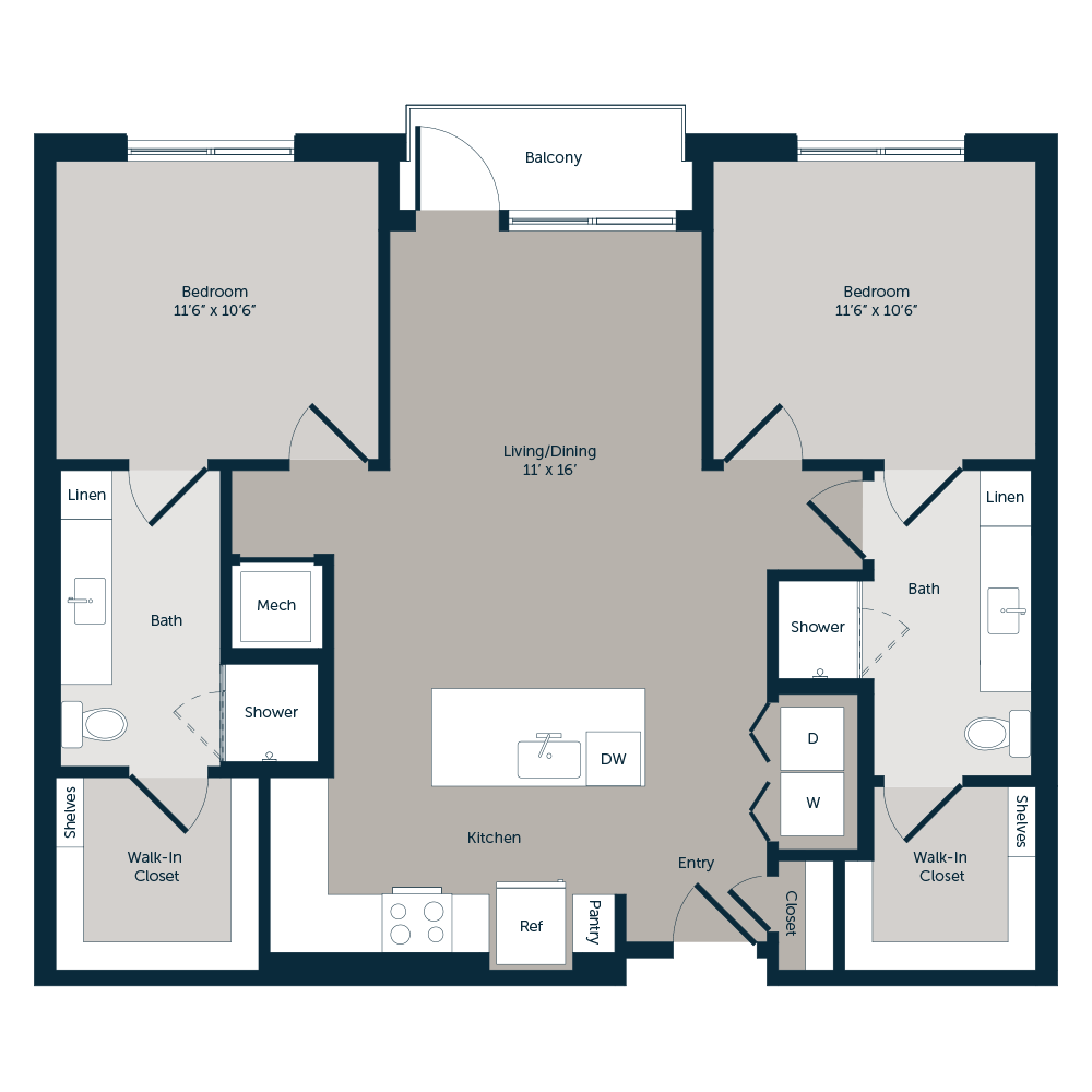 Woodruff 2x floor plan