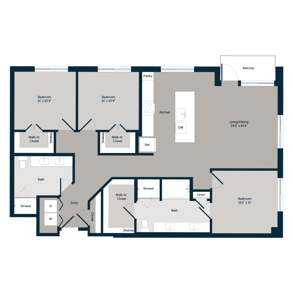 Windhaven 3x3 floor plan