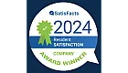 SatisFacts 2024 Resident Satisfaction Award badge for company achievement.
