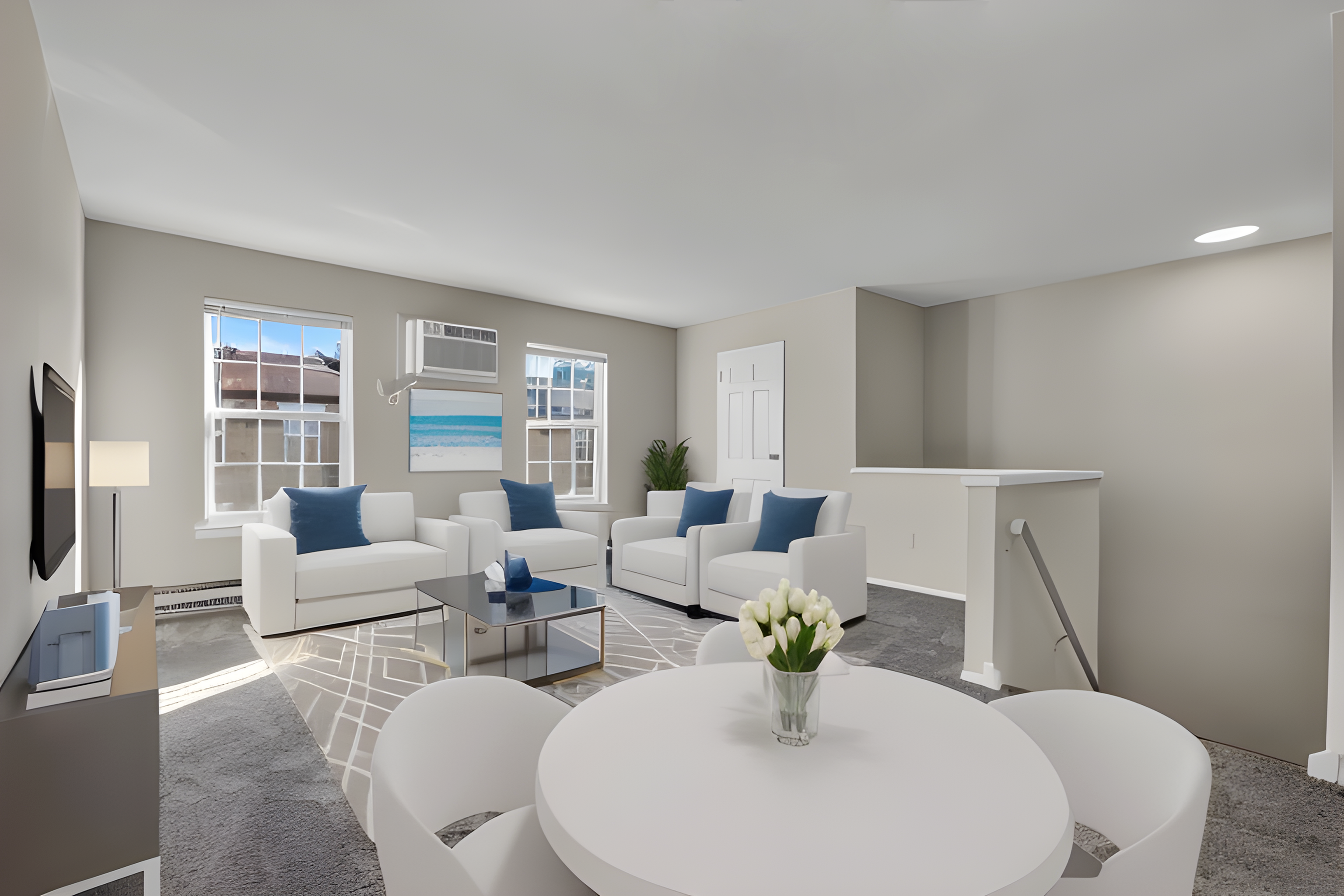 Living Room Palmyra Apartments Willow Shores