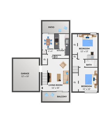 Two Bedroom