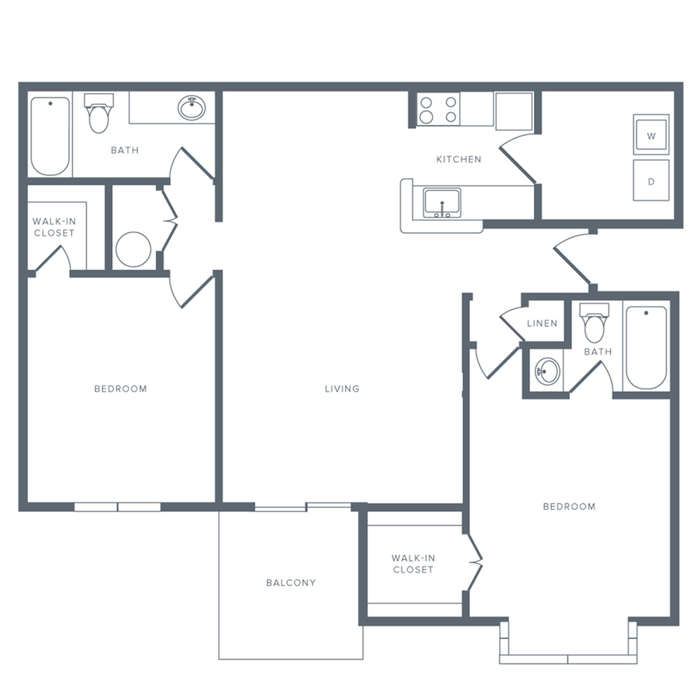 Two bedroom Two Bath