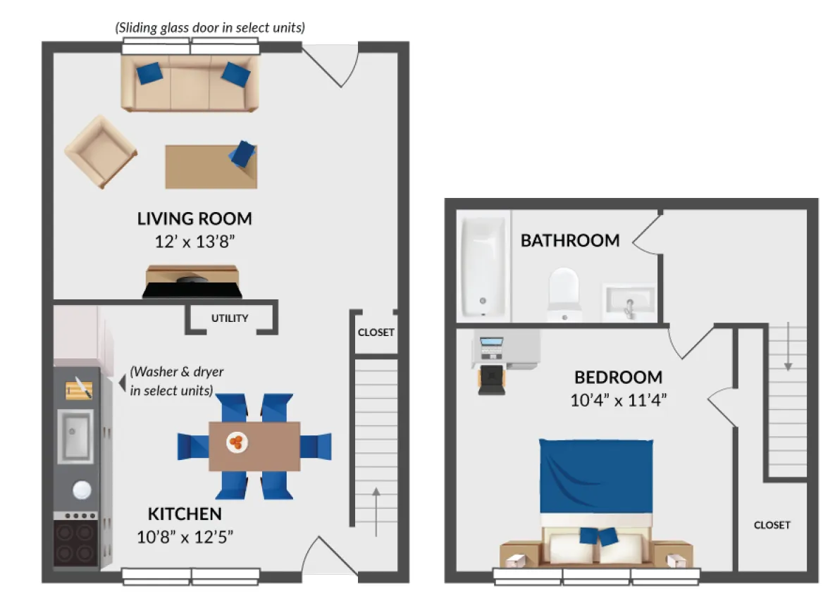 1 bedroom
