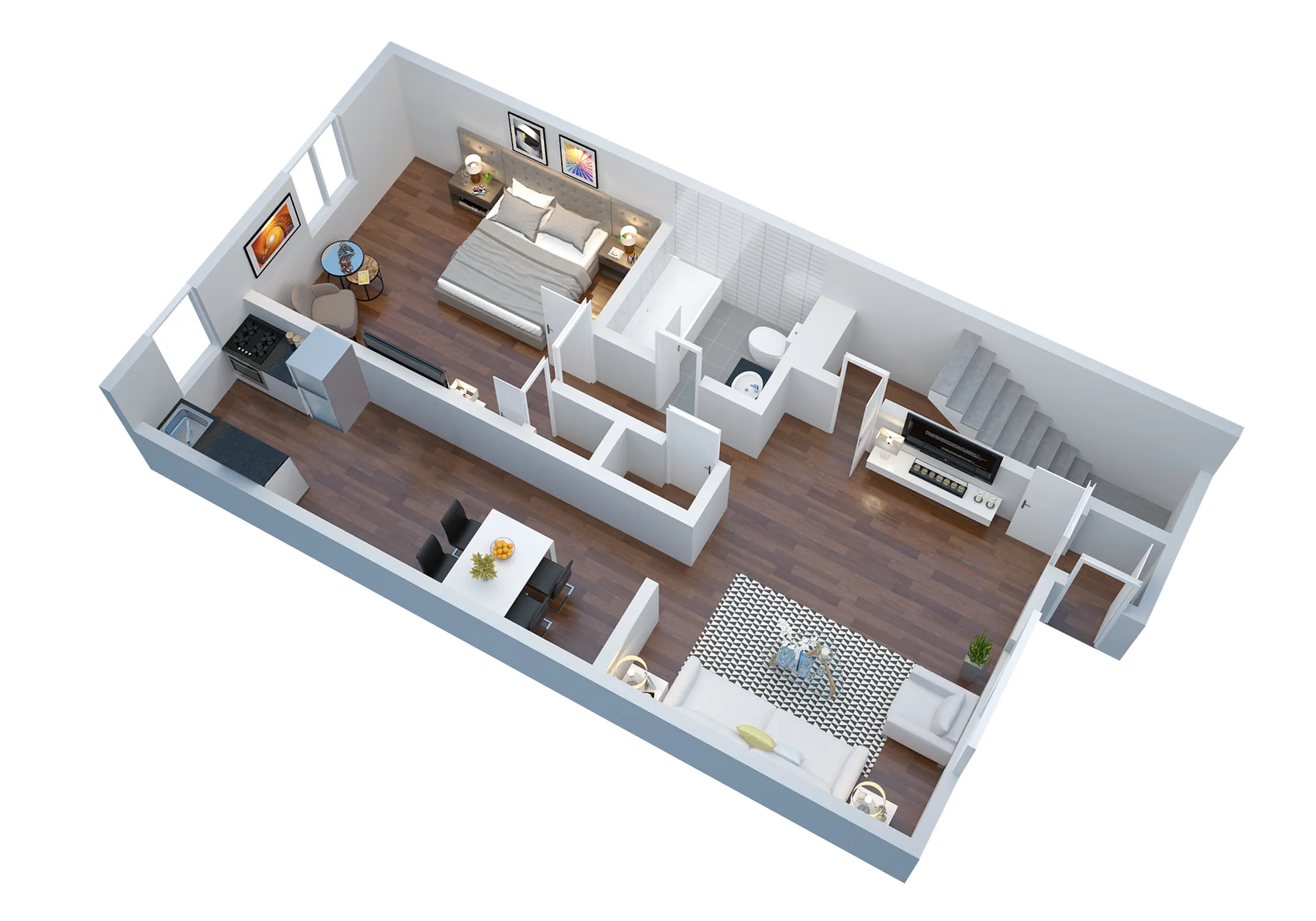 Roosevelt 1 Bedroom 1 Bathroom