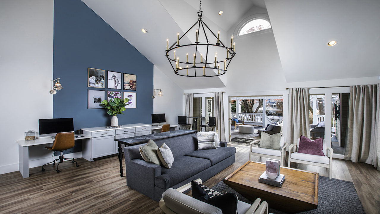 Spacious Community Club House with Comfortable Seating Areas