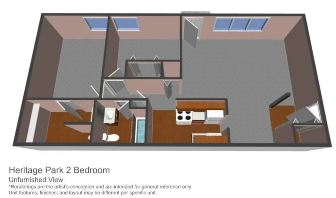 2 bedroom