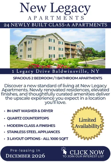 New Legacy Apartments - Exterior View
