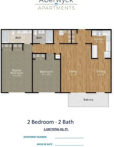 Two Bedroom Two Bathroom