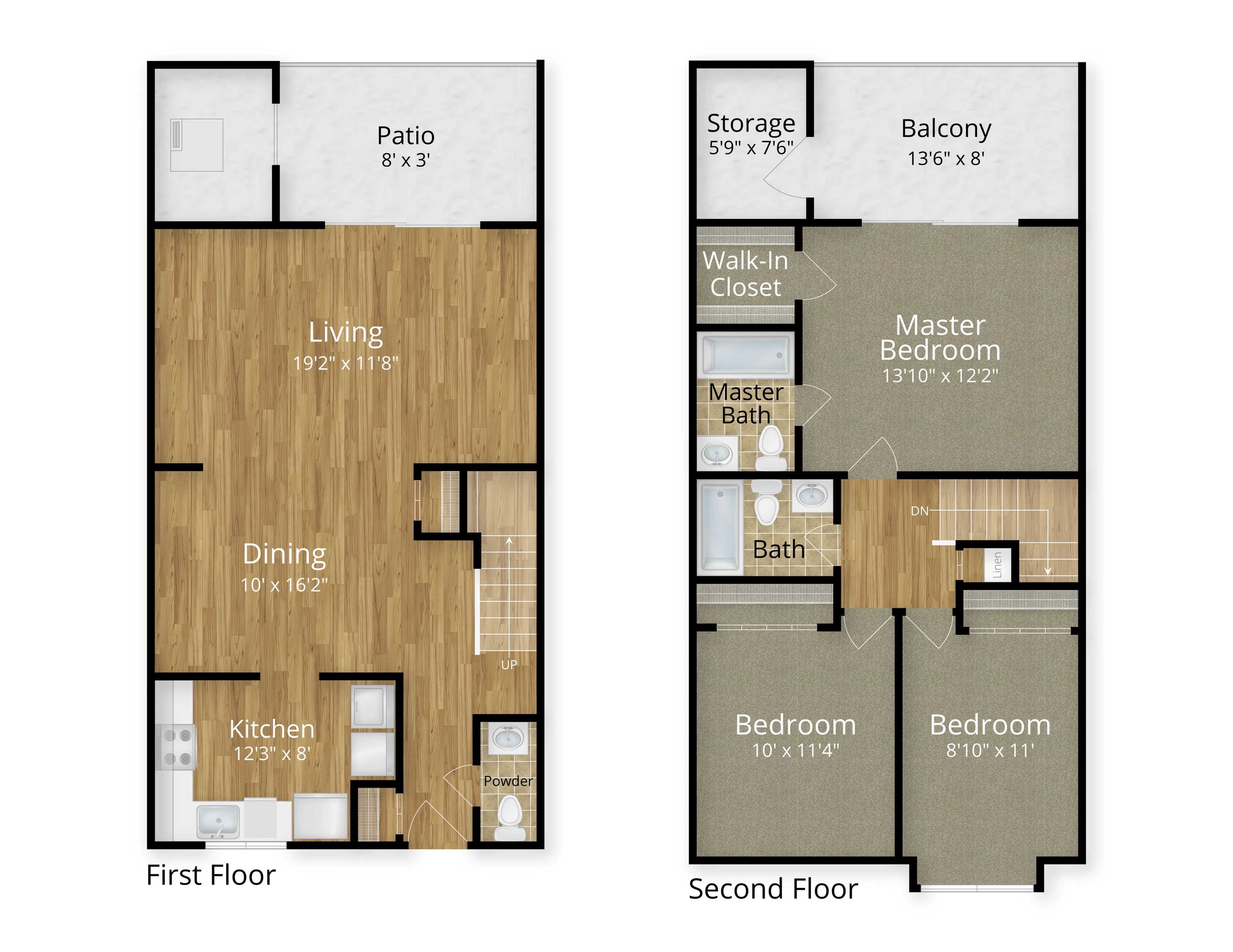 Mystic Point Three Bedroom Townhome