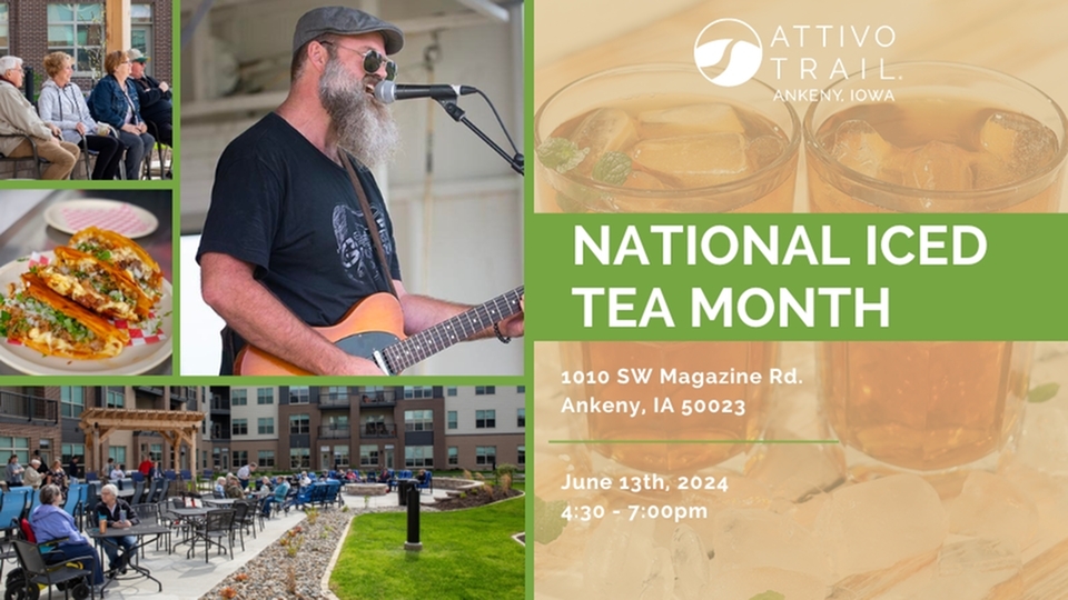 National Iced Tea Month Celebration June 13th, 2024