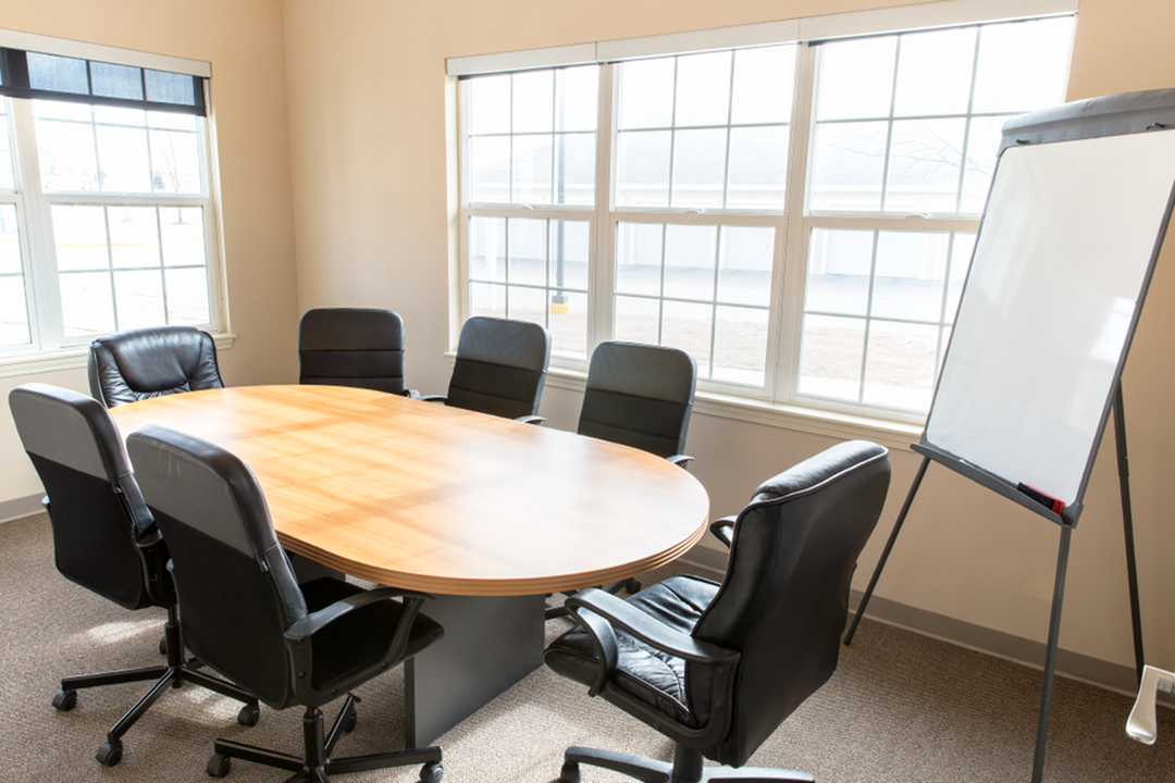 Conference Room in Common Area | Providence Pointe | Johnston, Iowa
