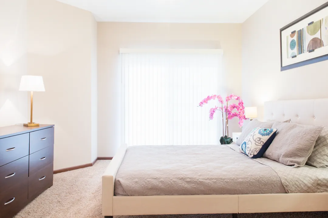 Comfortable Bedroom | Providence Pointe | Johnston, Iowa