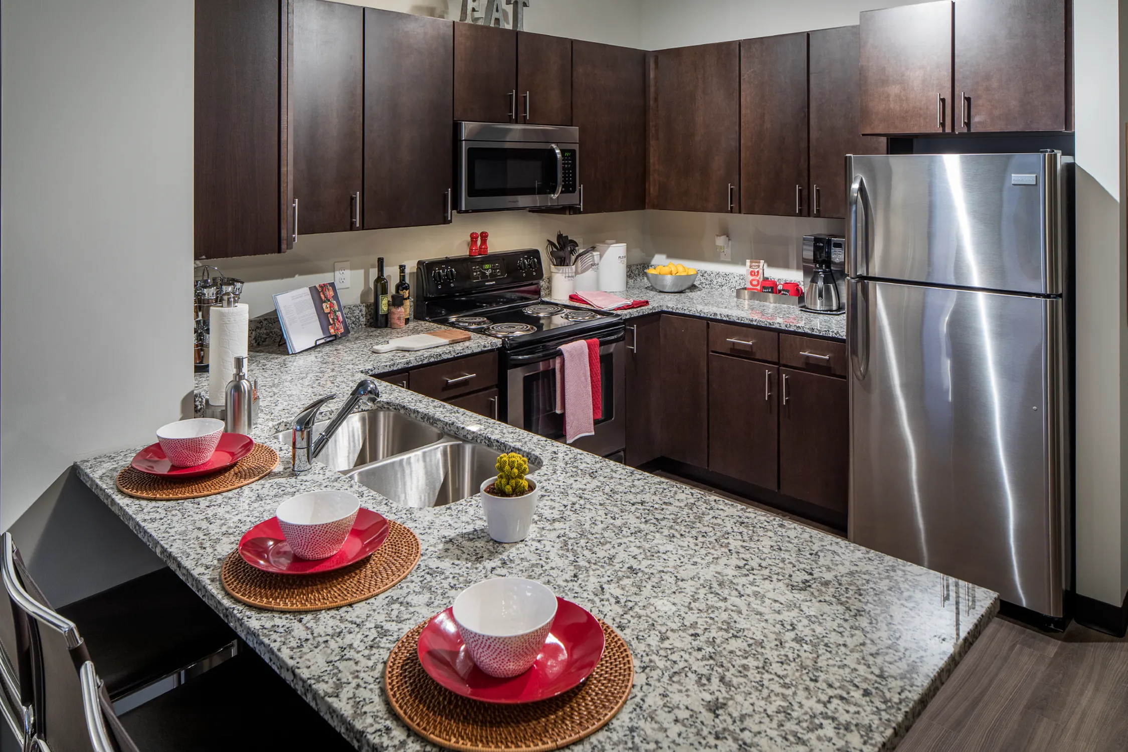 Dining-Kitchen Space | The Foundry | Ames, Iowa