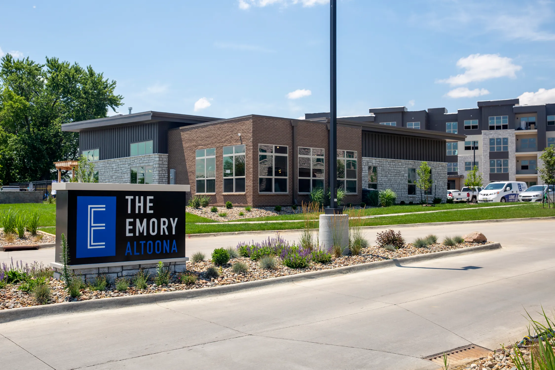 Exterior Signage | The Emery - Altoona | Altoona, Iowa