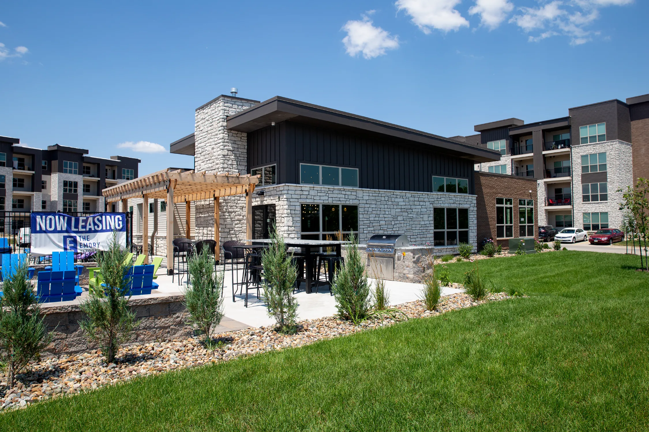 Clubhouse Exterior | The Emery - Altoona | Altoona, Iowa