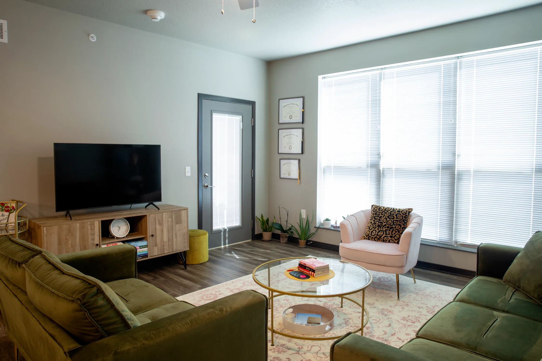 Light Infused  Living Area | The Emery - Altoona | Altoona, Iowa