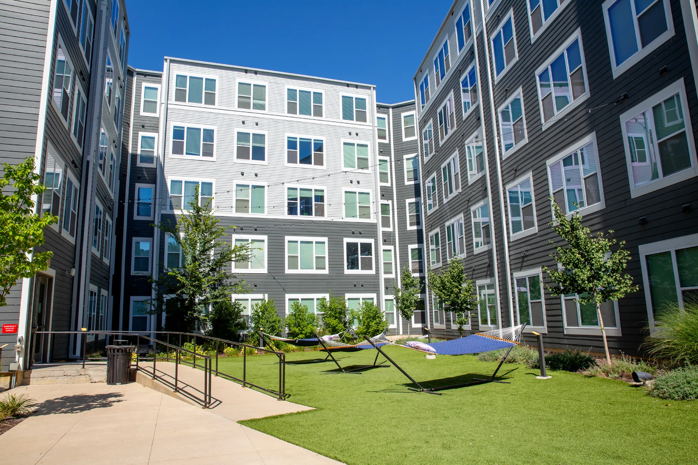 Hammock Garden | The Banks Student Living | Coralville, Iowa