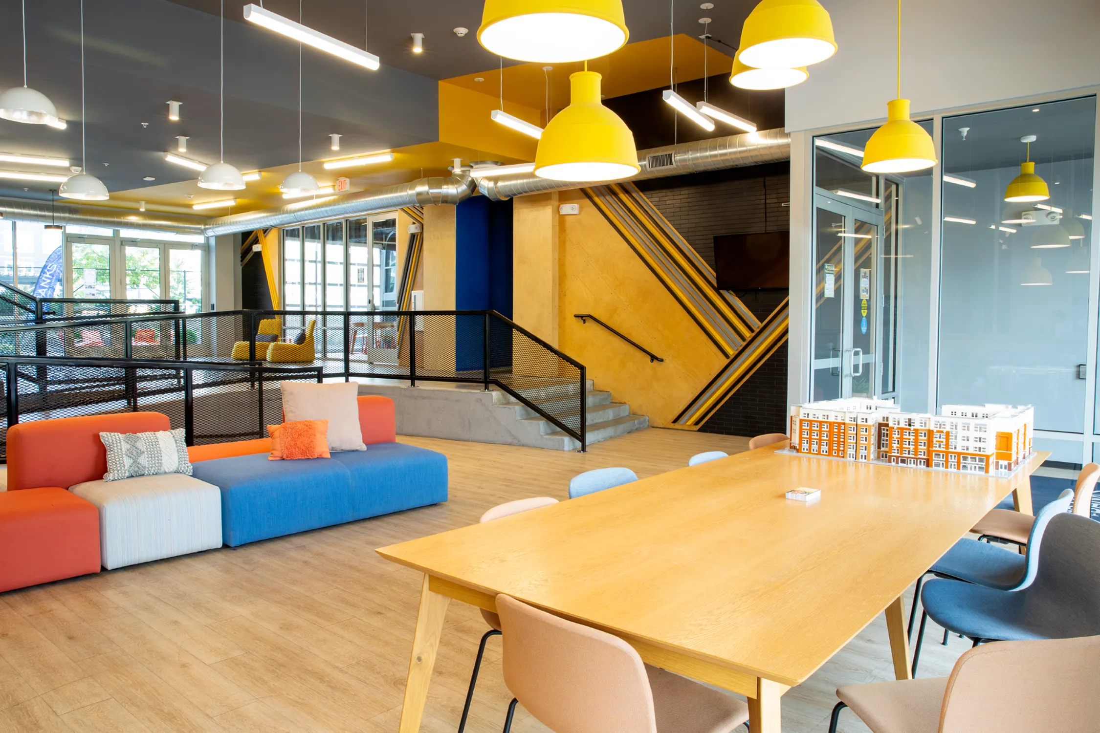 Study Lounge | The Banks Student Living | Coralville, Iowa