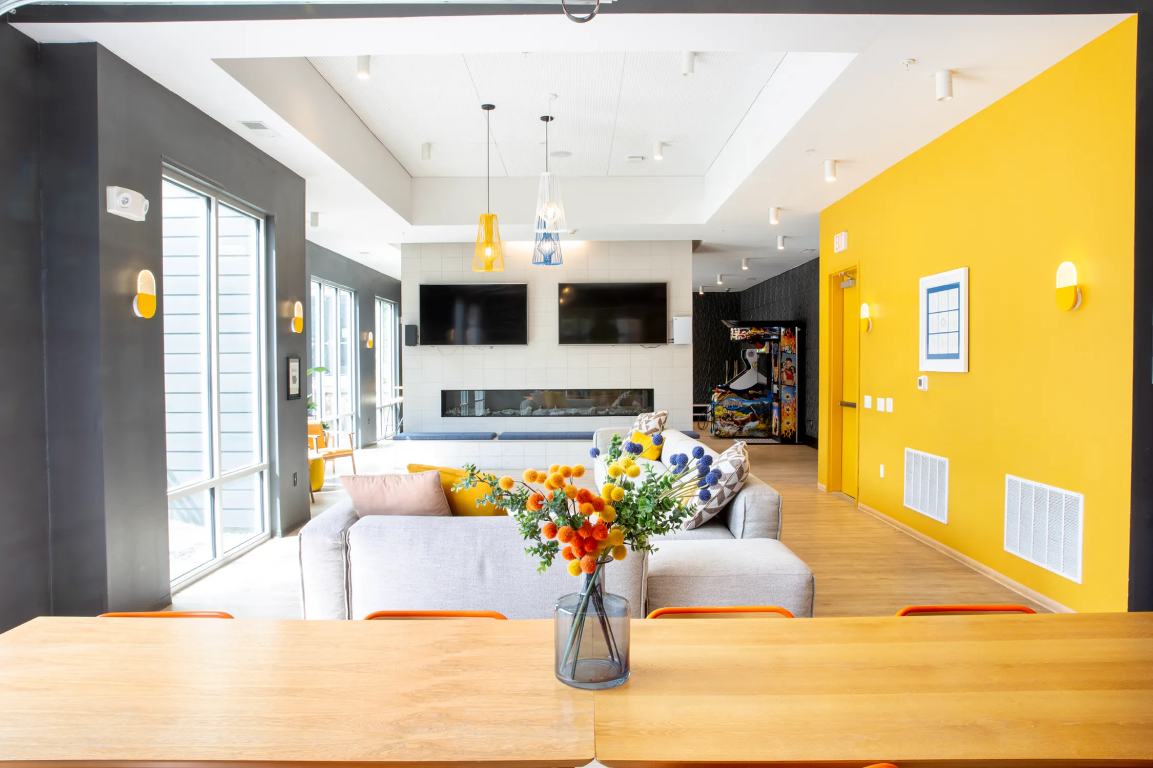 Spacious Community Clubhouse | The Banks Student Living | Coralville, Iowa