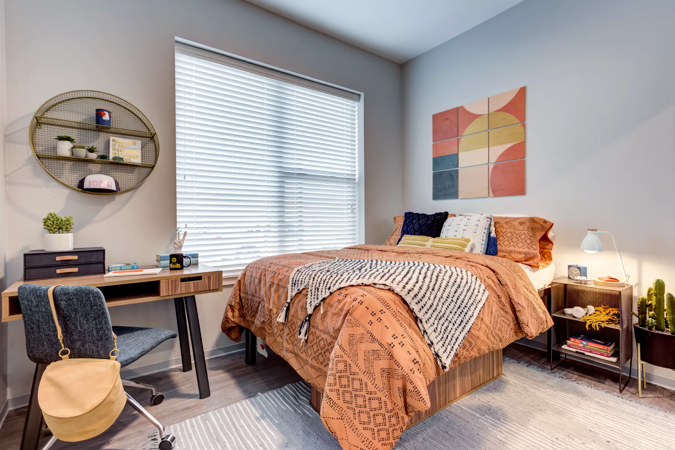 Comfortable Bedroom | The Banks Student Living | Coralville, Iowa