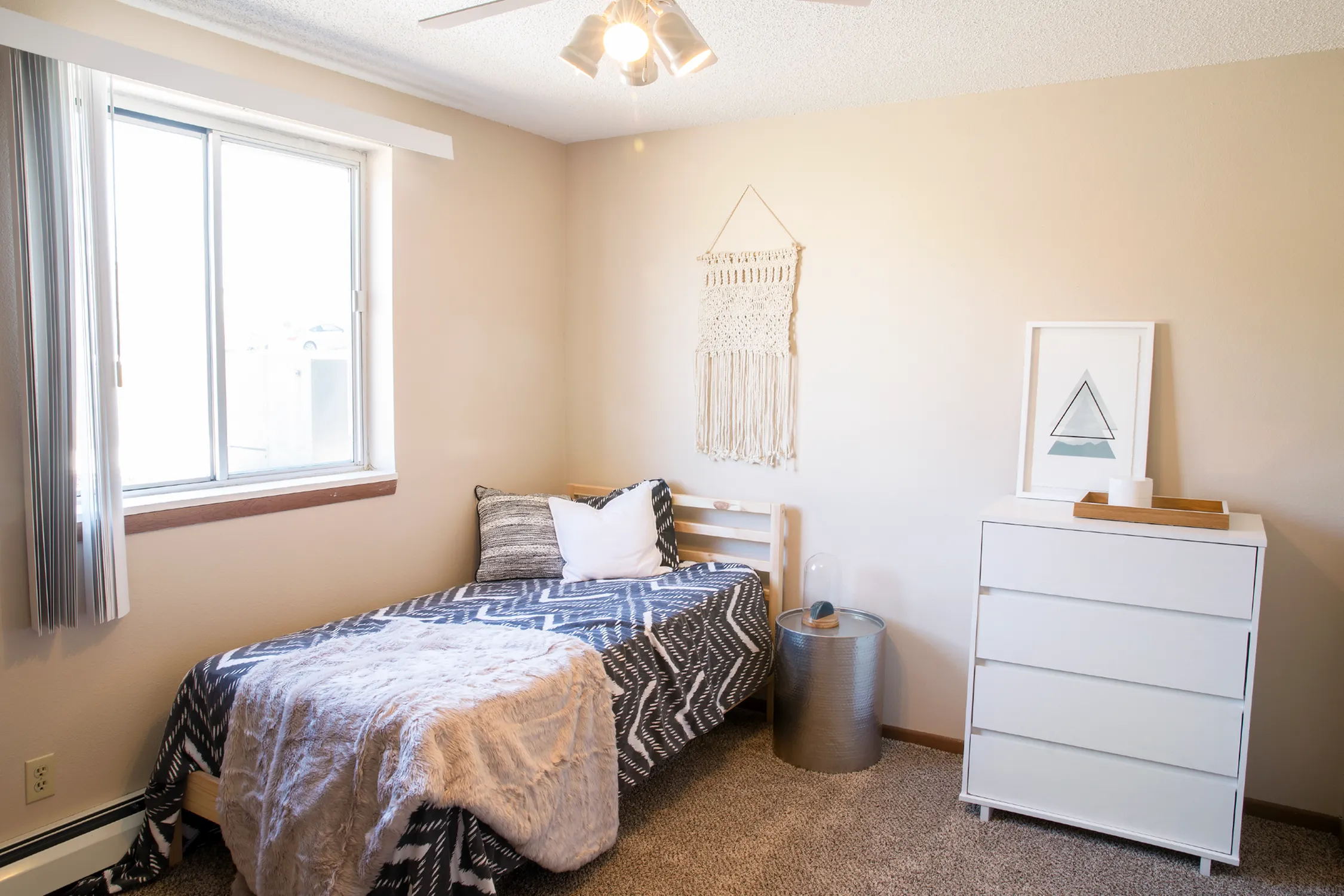 Bedroom | Campus View & Kirkwood Court | Cedar Rapids, Iowa