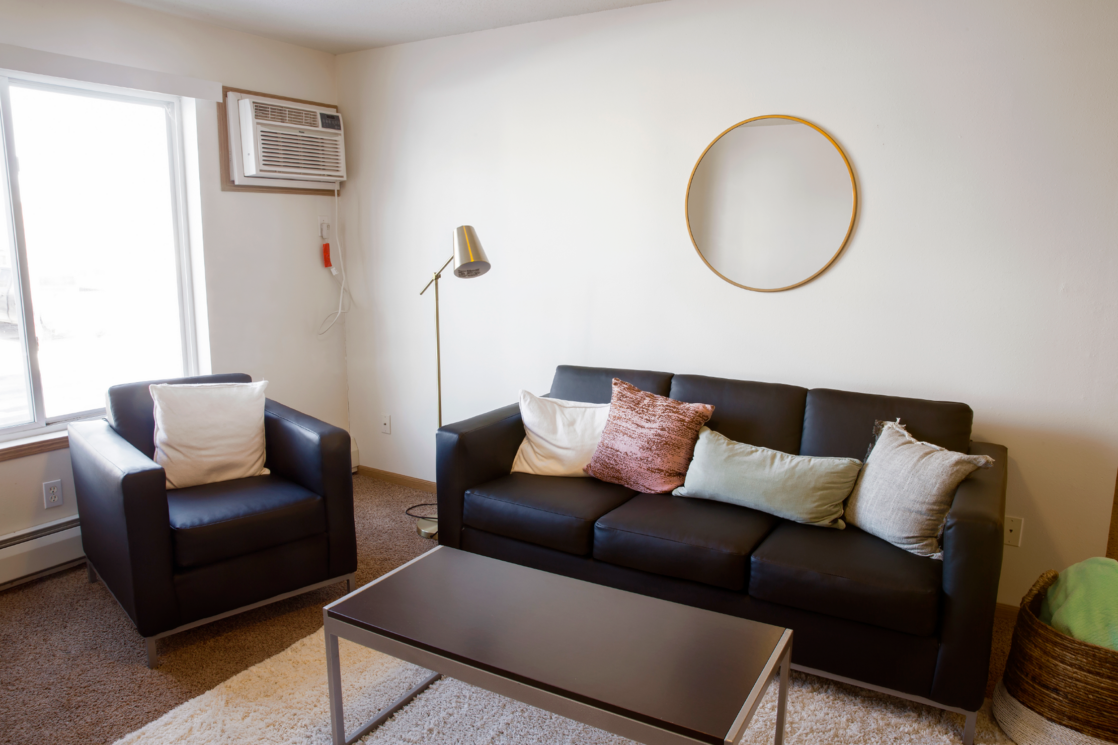 Living Room | Campus View & Kirkwood Court | Cedar Rapids, Iowa