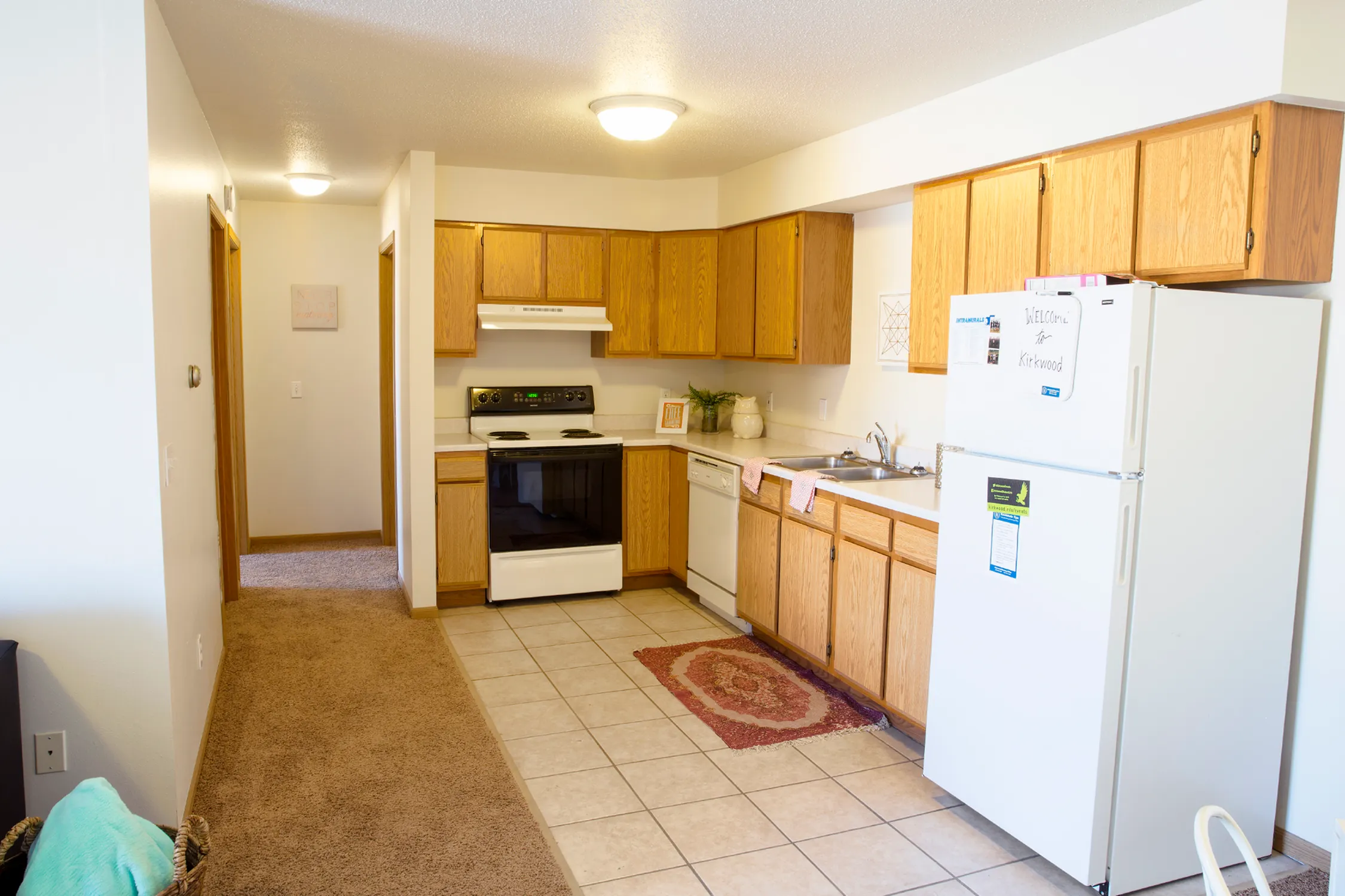 Prep-friendly Kitchen | Campus View & Kirkwood Court | Cedar Rapids, Iowa