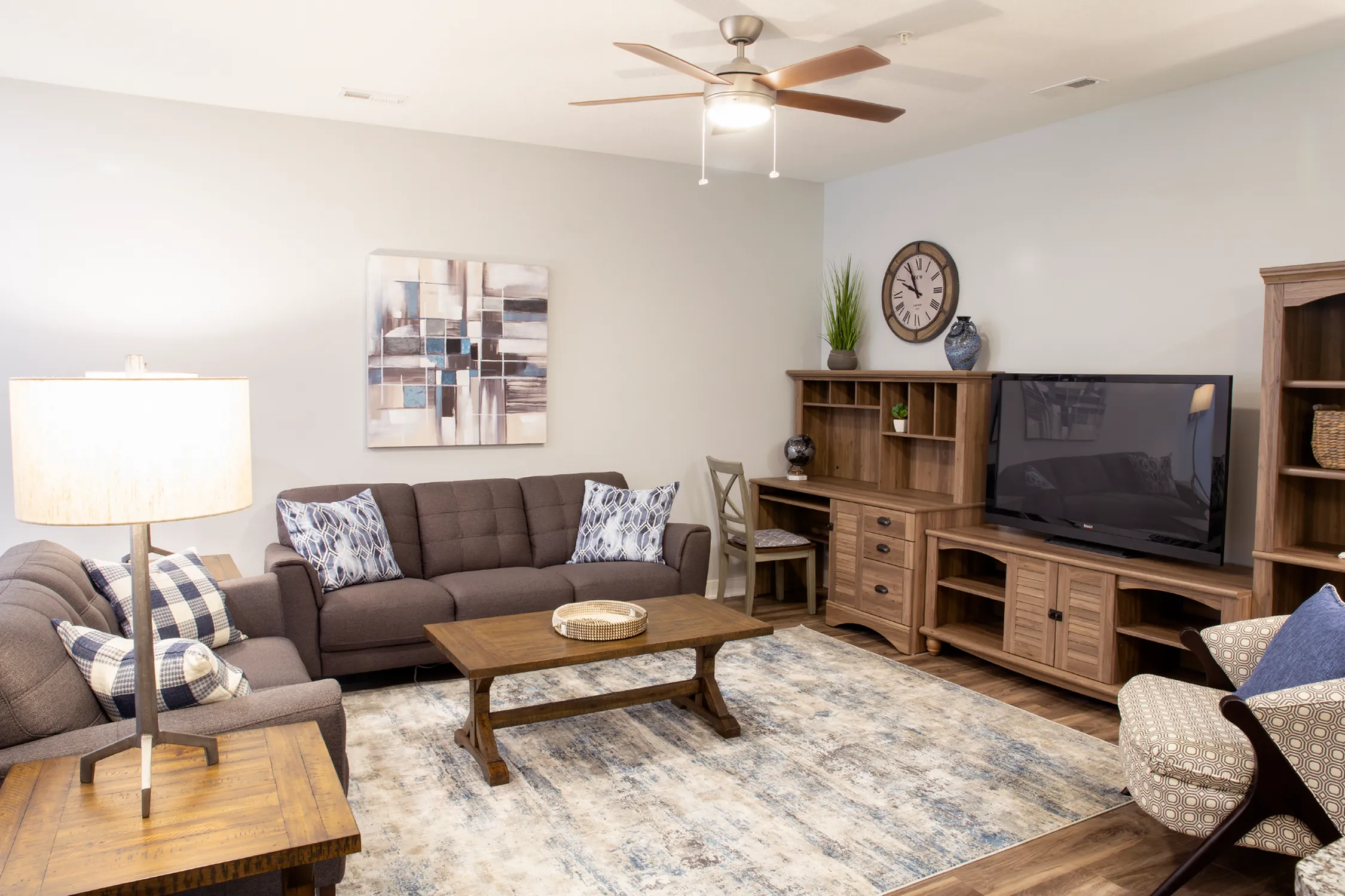 Pleasant Living Room | Attivo Trails Waukee | Waukee, Iowa