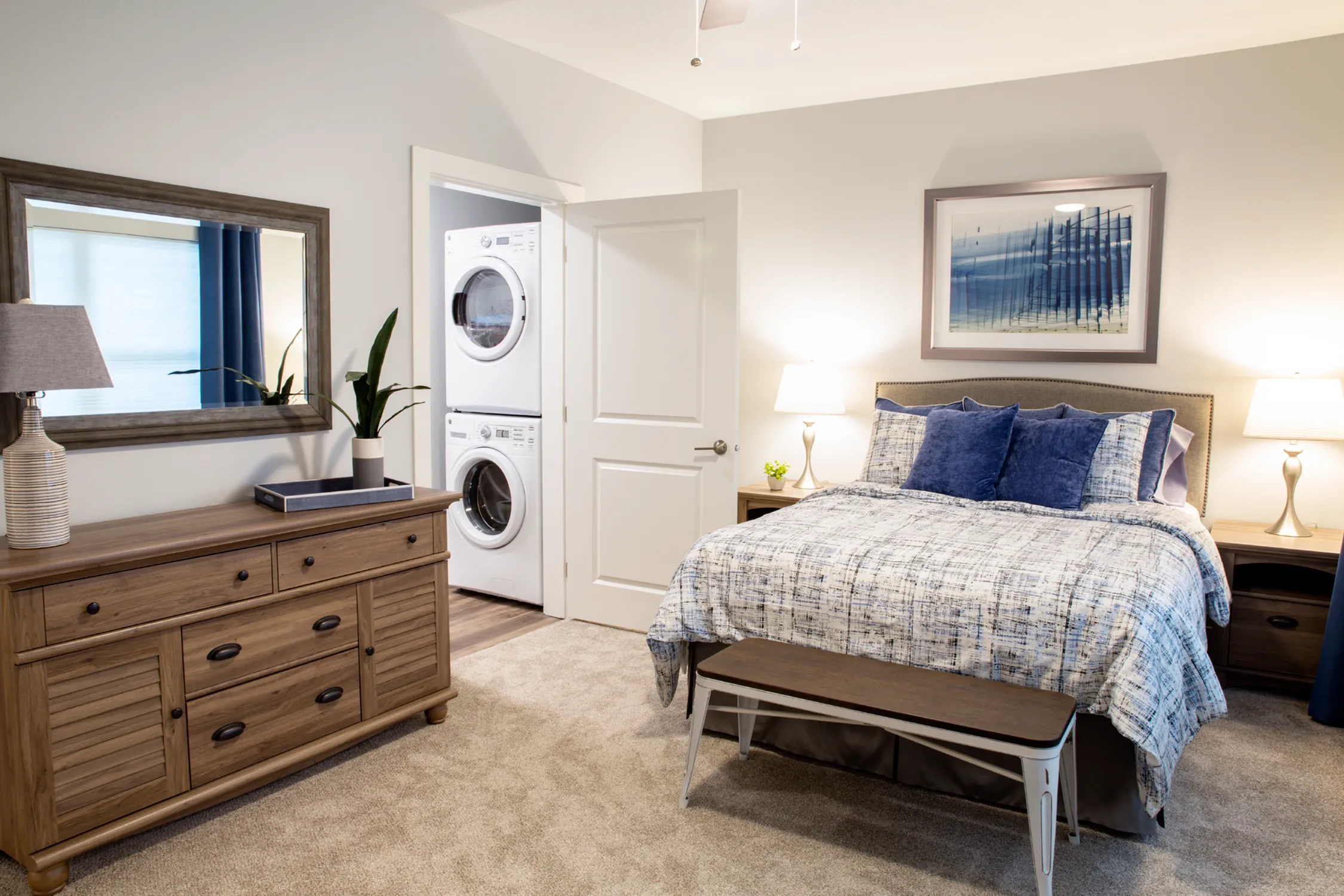 Spacious Bedroom | Attivo Trails Waukee | Waukee, Iowa