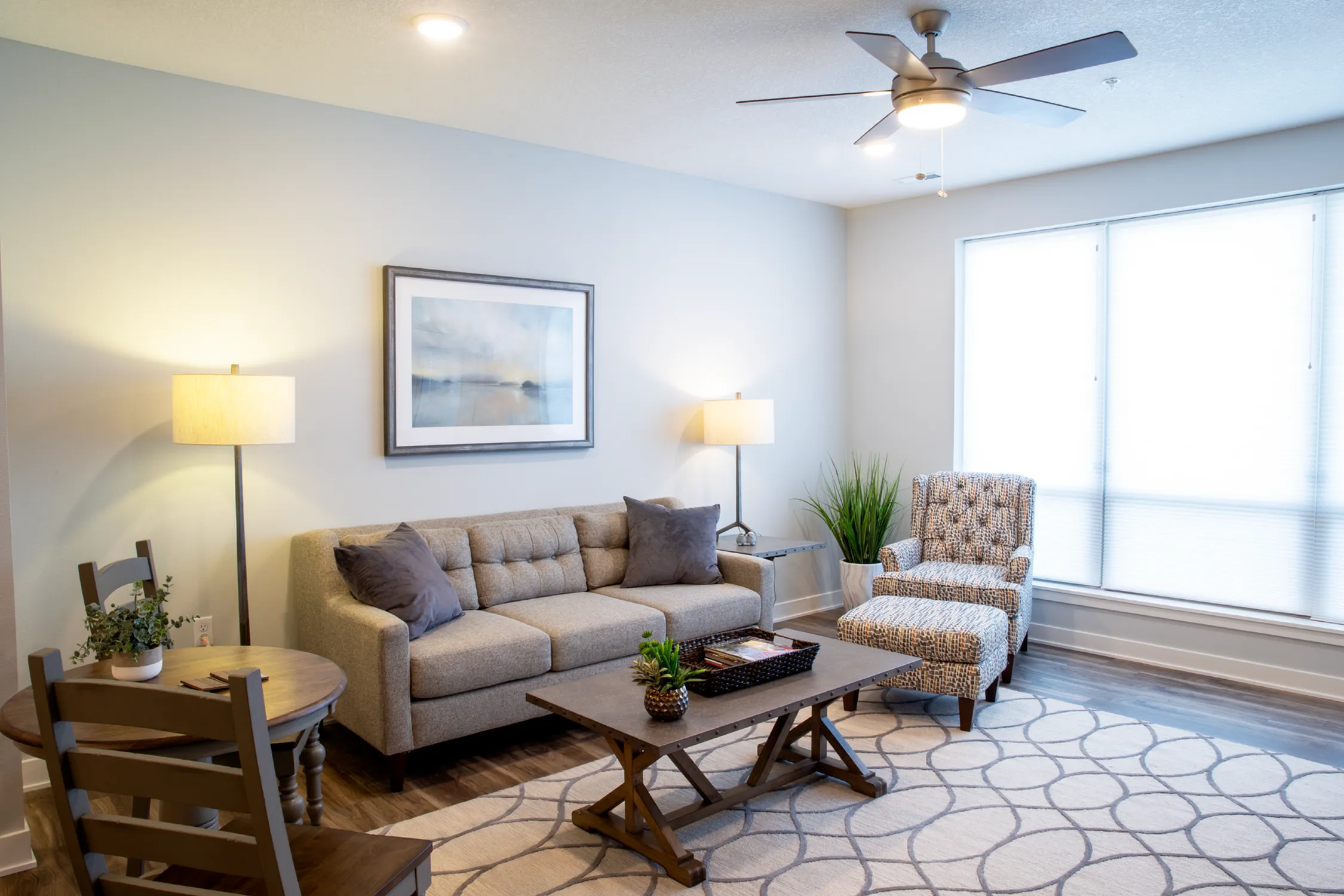 Living Room | Attivo Trails Waukee | Waukee, Iowa