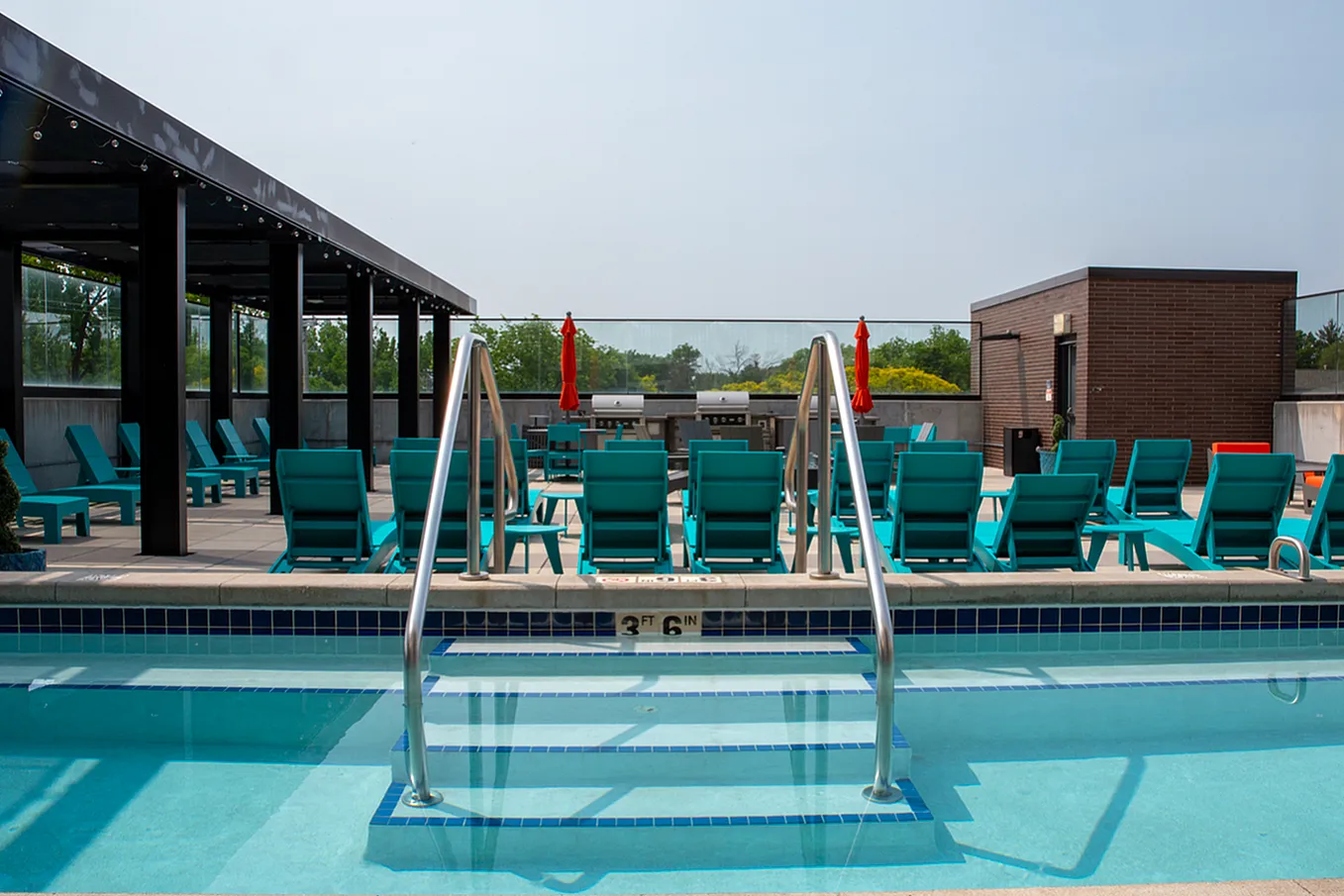 Plunge Pool | 2700 Lincoln | Ames IA Student Apartments