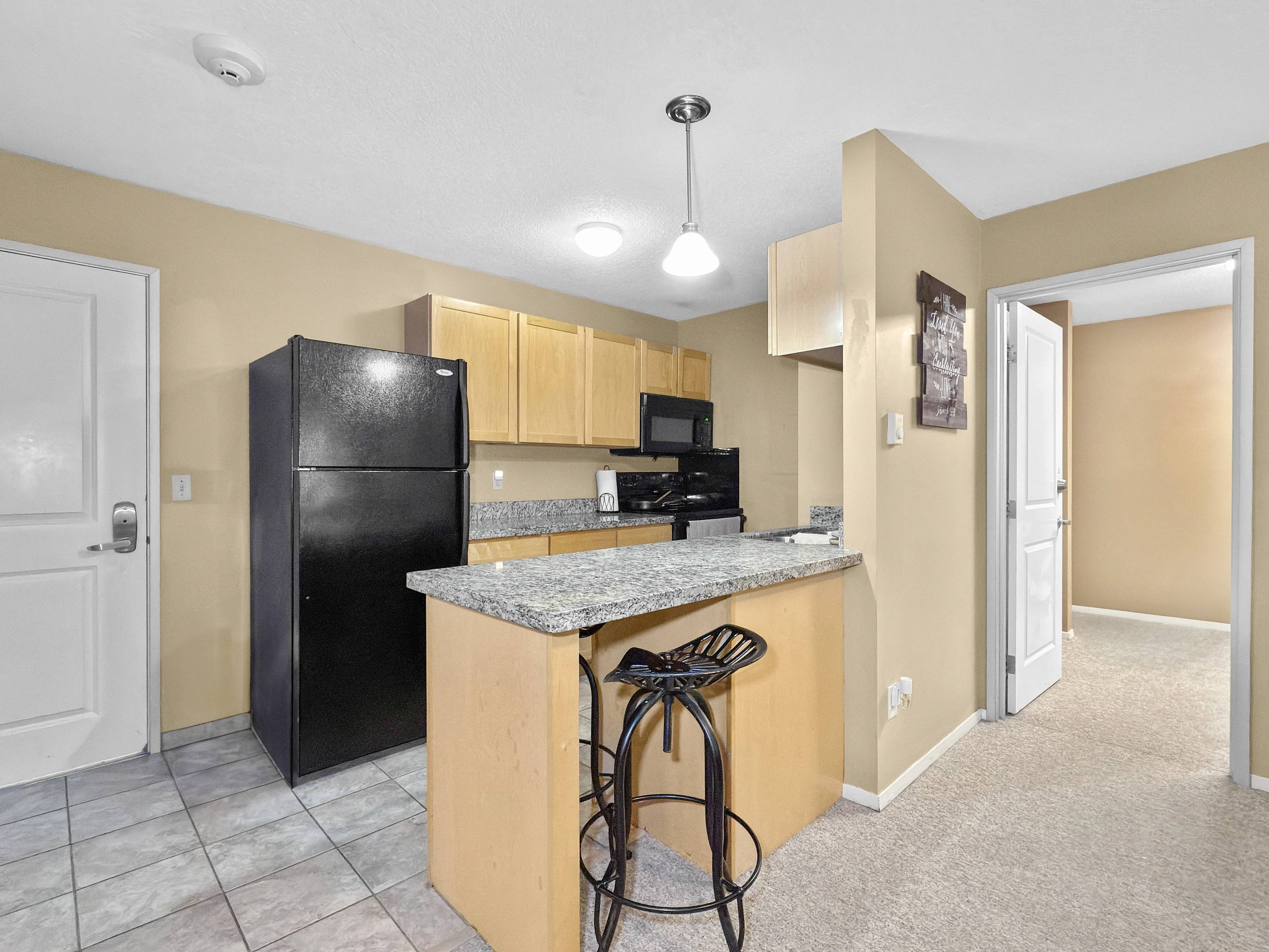 Spacious Kitchen at Campus View in Ankeny