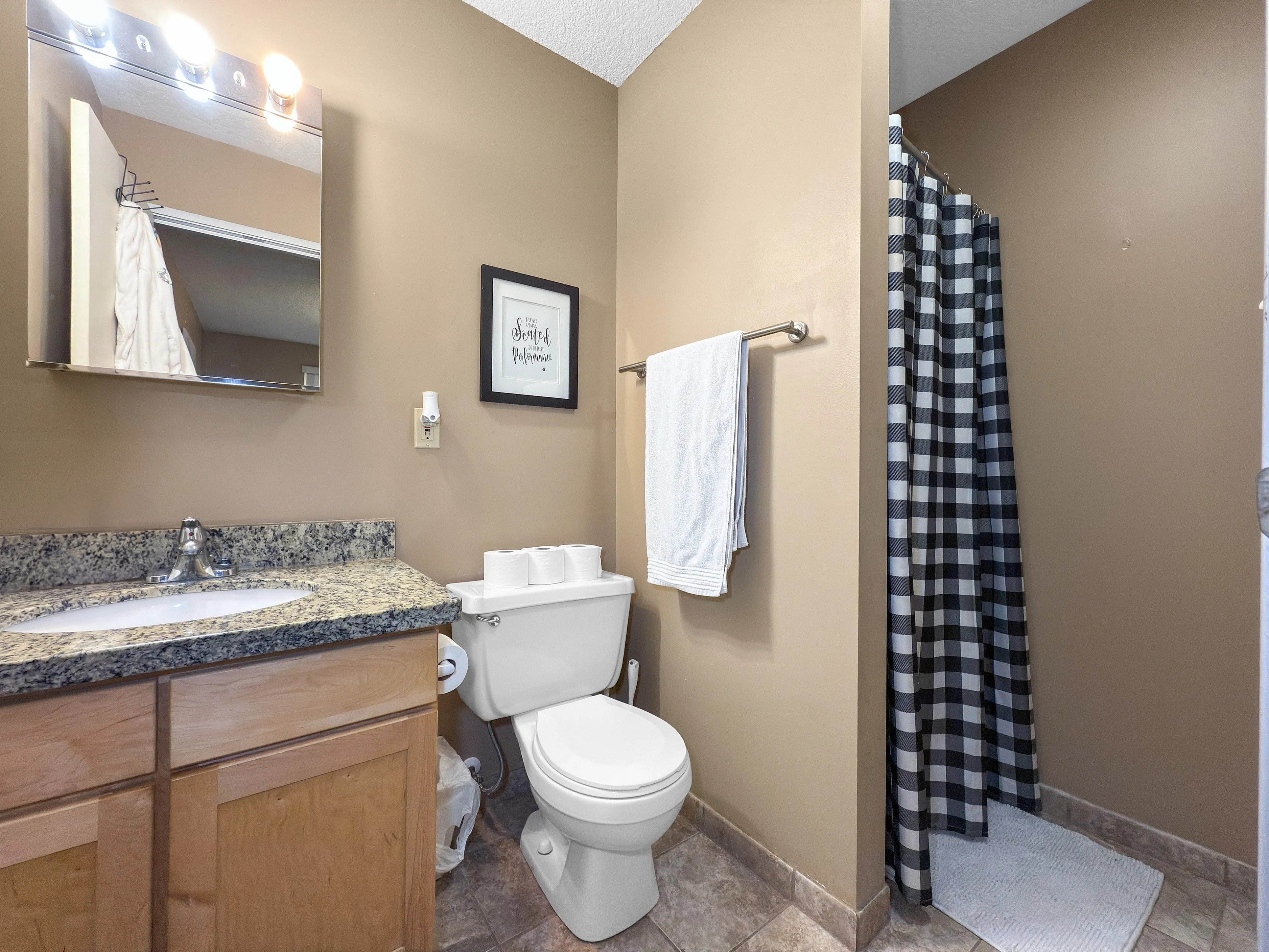 Bathroom at Campus View