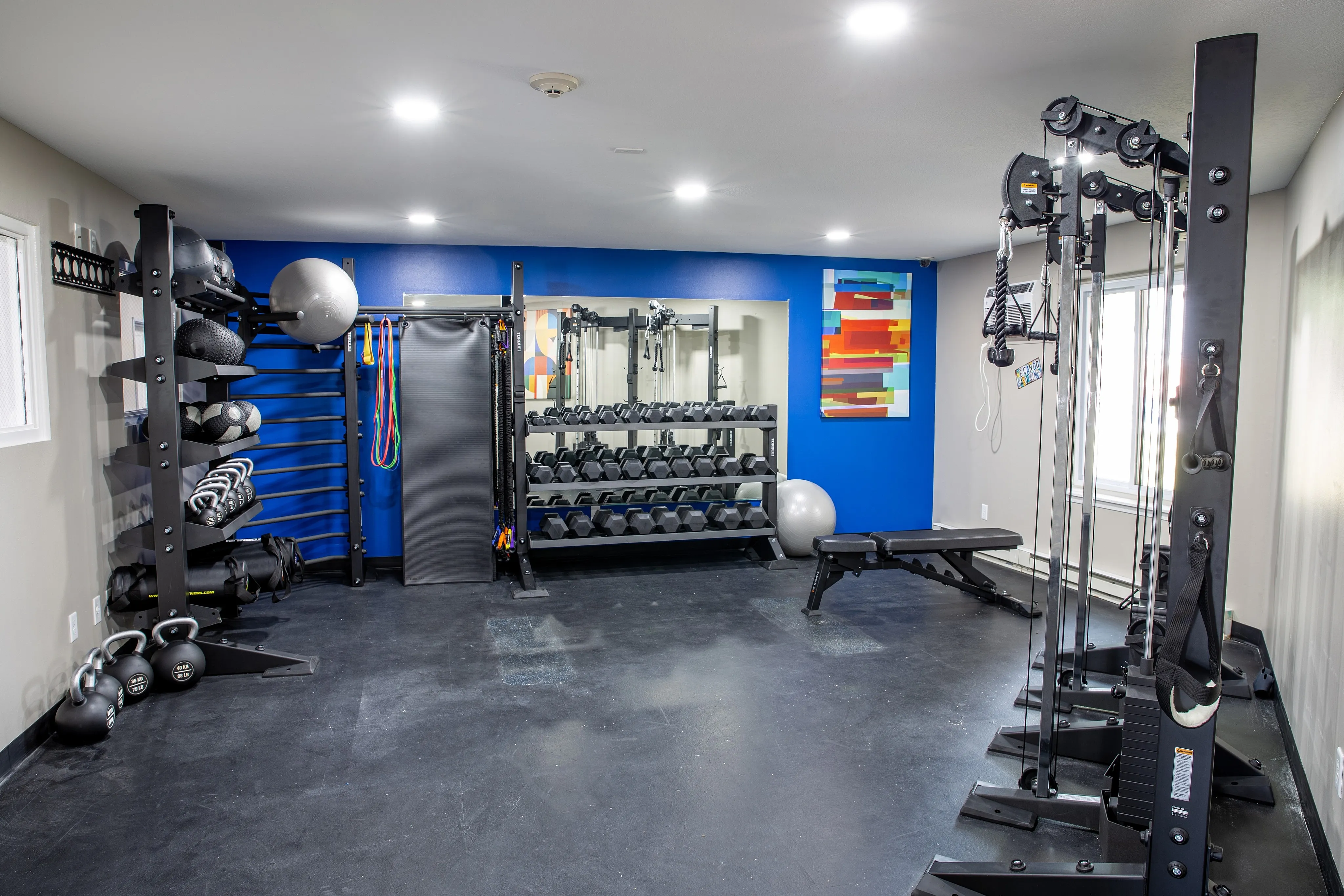 Weight Room & Fitness Area | Campus View