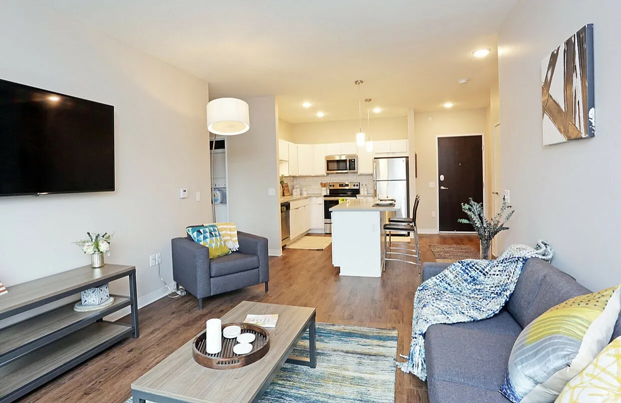 Living Room and Kitchen at Core