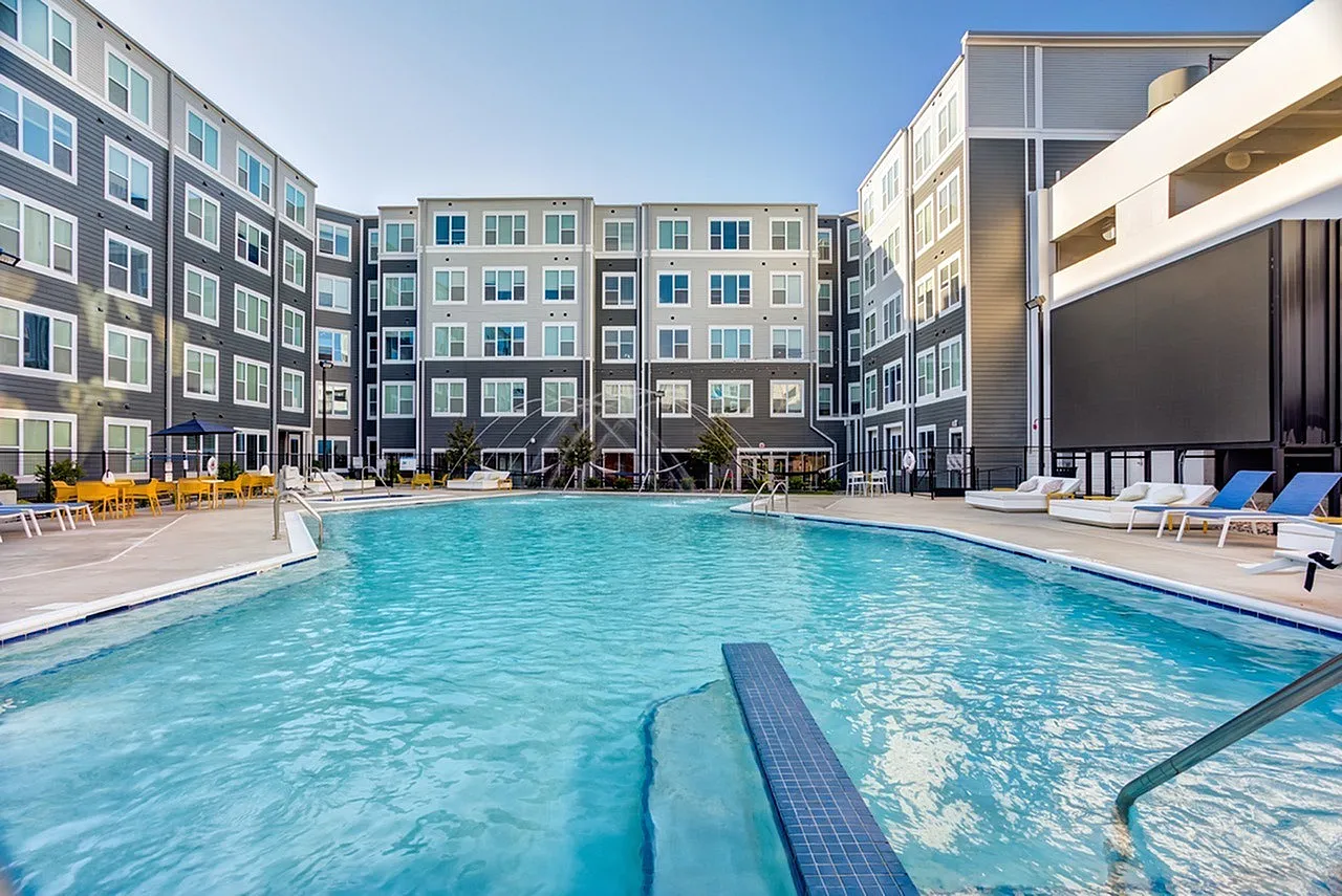Resort Style Pool at The Banks Student Living