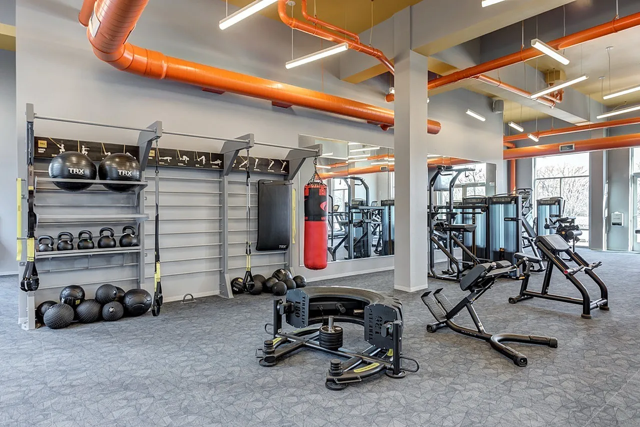 24-hr Fitness Center at The Banks Iowa