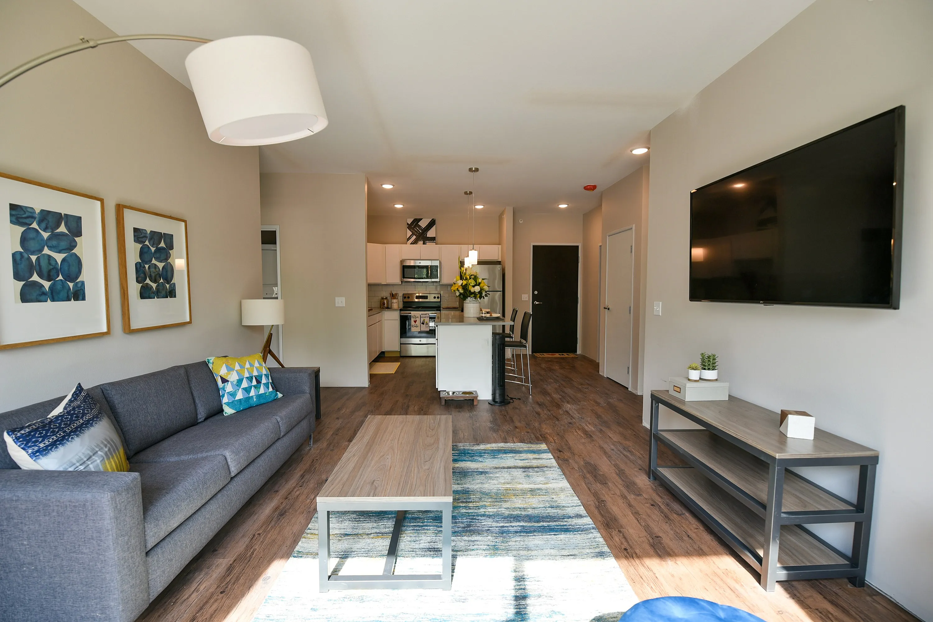 Spacious Living Room | CORE Apartments