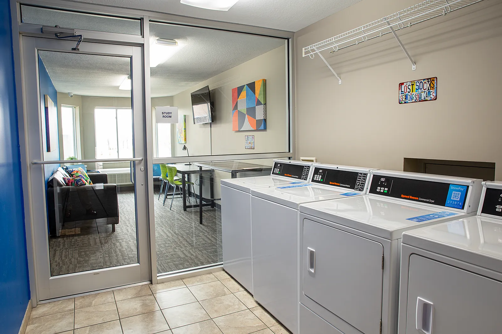 Laundry Facility at Campus View