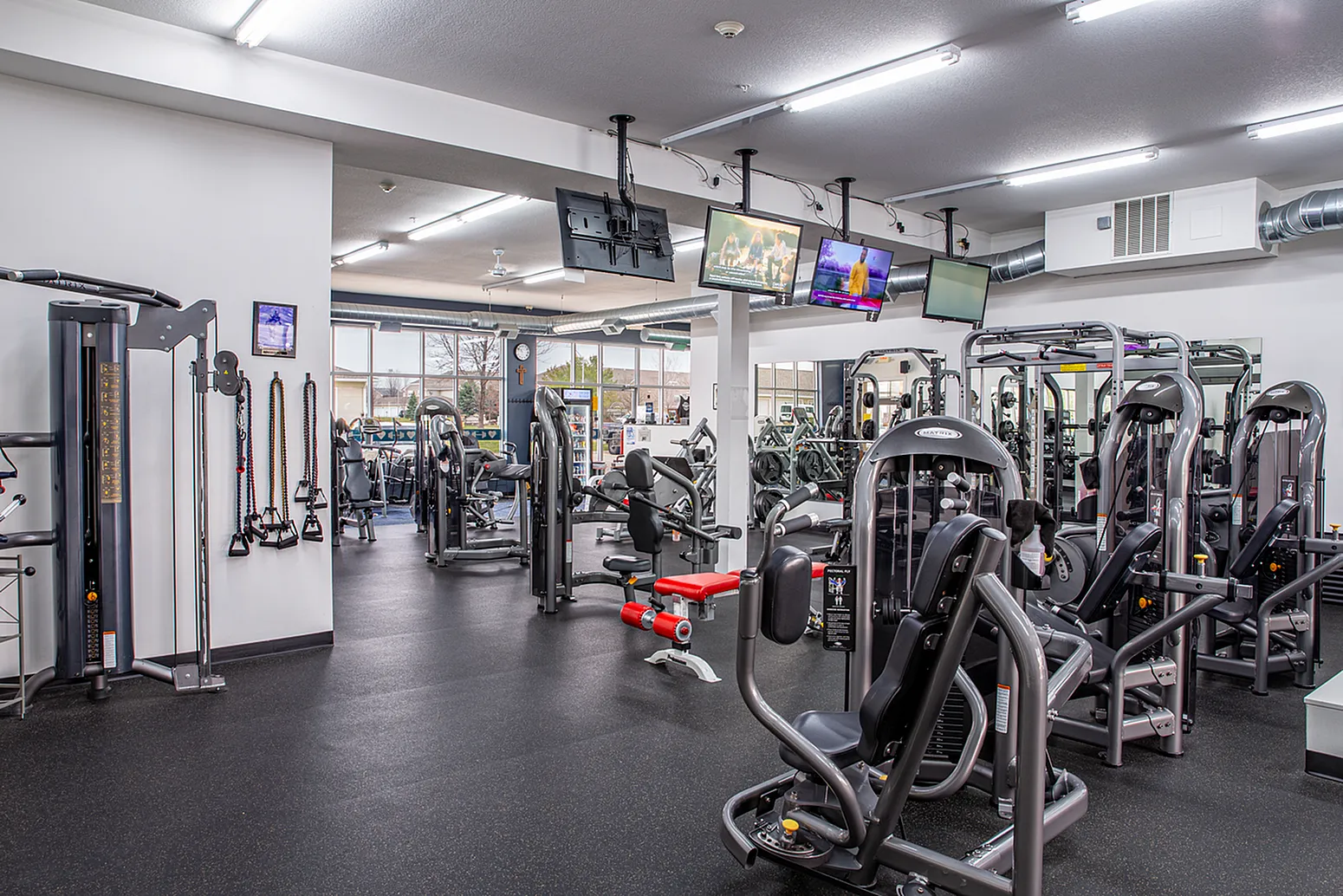 Fitness Center at Providence Pointe Apartments