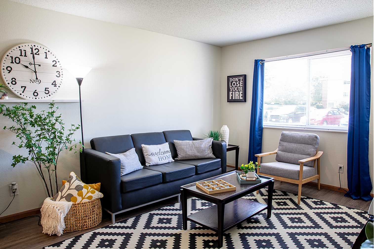 Spacious Living Room - Cedar Rapids Apartments